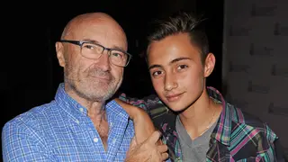 Phil Collins and son Nicholas