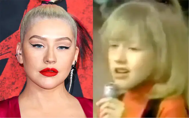 Christina Aguilera shares throwback clip of her singing Etta James aged 7