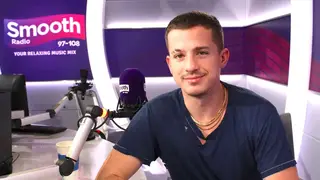 Charlie Puth in the Smooth Radio studio