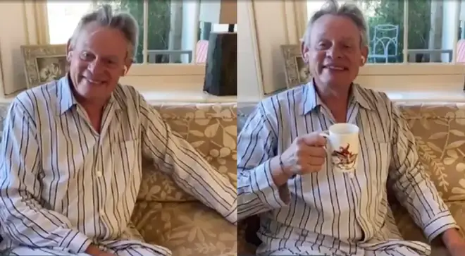 Martin Clunes went on Good Morning Britain in his pyjamas
