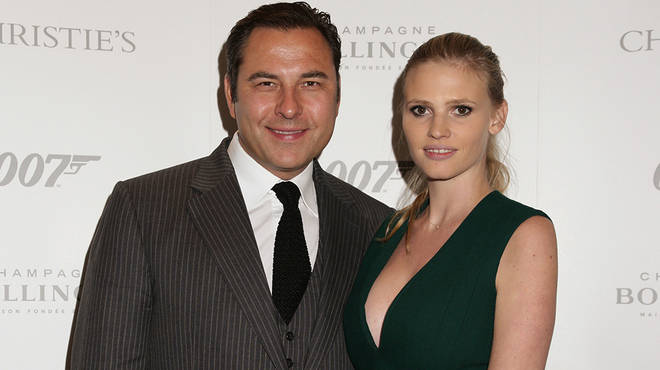 David Walliams and wife Lara Stone welcomed a son together