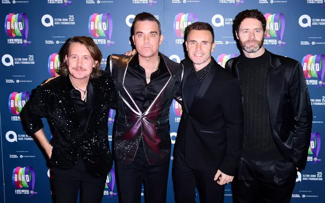 Take That musical 'The Band' is being turned into a movie by Gary, Robbie, Mark and Howard