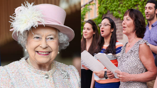 The nation is due to sing 'We'll Meet Again' after the Queen's VE Day speech