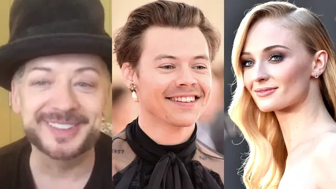 Harry Styles and Sophie Turner have been linked to be playing Boy George