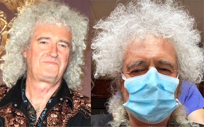 Queen’s Brian May 'can’t walk or sleep' after ripping a muscle during ‘over-enthusiastic gardening’