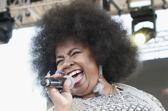Betty Wright performing in 2017