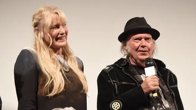 Neil Young and Daryl Hannah