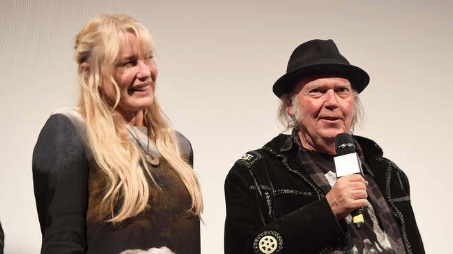 Neil Young and Daryl Hannah