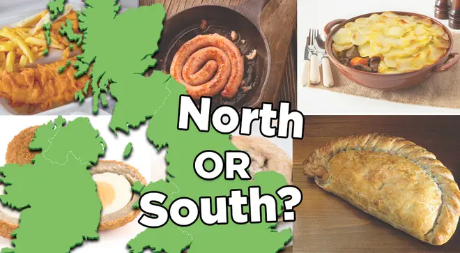 QUIZ: Make the perfect meal and we'll guess whether you're from the North or South of England