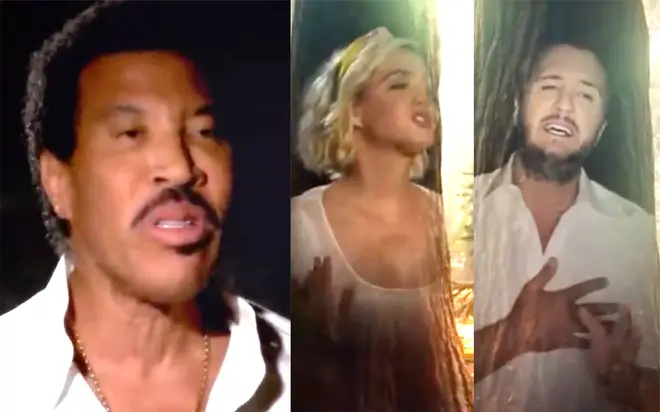 Lionel Richie performs ‘We Are The World’ with Katy Perry and Luke Bryan