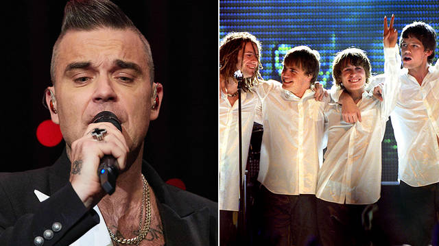 Robbie Williams will be reuniting with Take That for an at-home concert