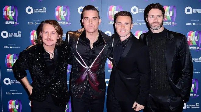 Take That remain on good terms despite feud rumours