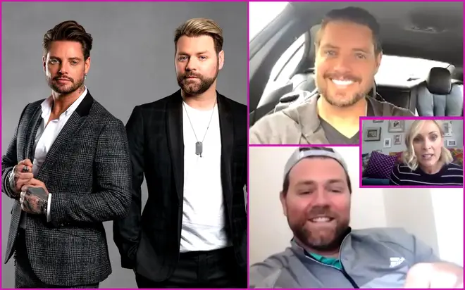 Boyzlife’s Keith Duffy and Brian McFadden join Smooth’s Virtual Coffee Break with Jenni Falconer