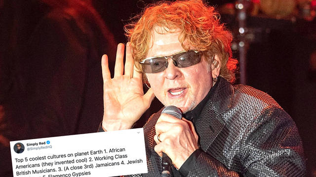 Simply Red’s Mick Hucknall addresses controversial tweets after backlash