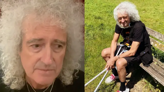 Brian May was rushed to hospital for heart surgery