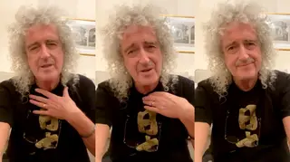 Queen's Brian May thanks fans for their "torrent of love and support" following heart attack earlier this week