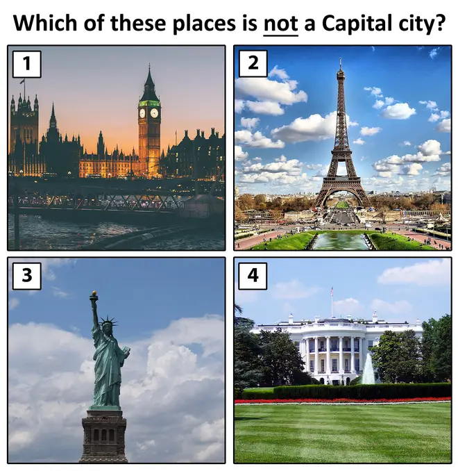 Capital city quiz