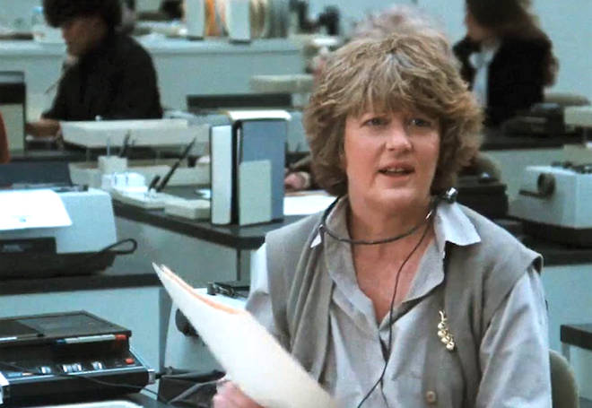 "Atta girl": Peggy Pope as alcoholic secretary Margaret in 9 to 5