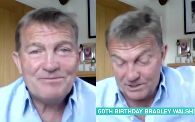 Bradley Walsh 'emotional' as The Chase host celebrates his 60th birthday