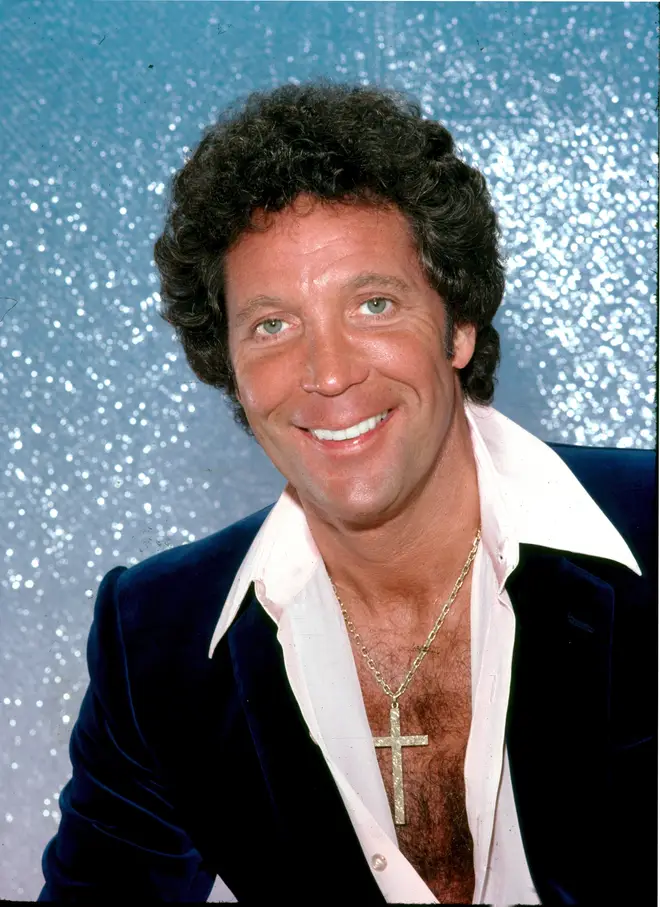 Singer Tom Jones in Los Angeles, California 1987