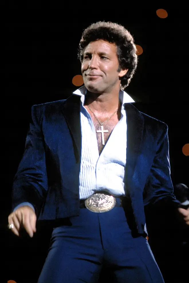 Tom Jones performs during Miss Universe on July 9,1984