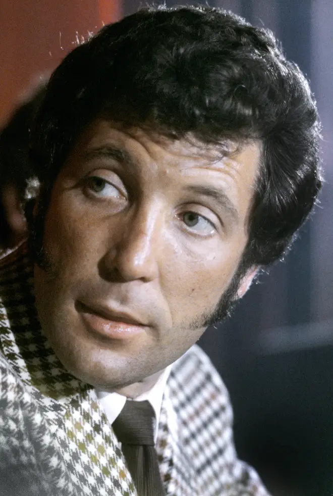 Tom Jones pictured in the 1970s in London