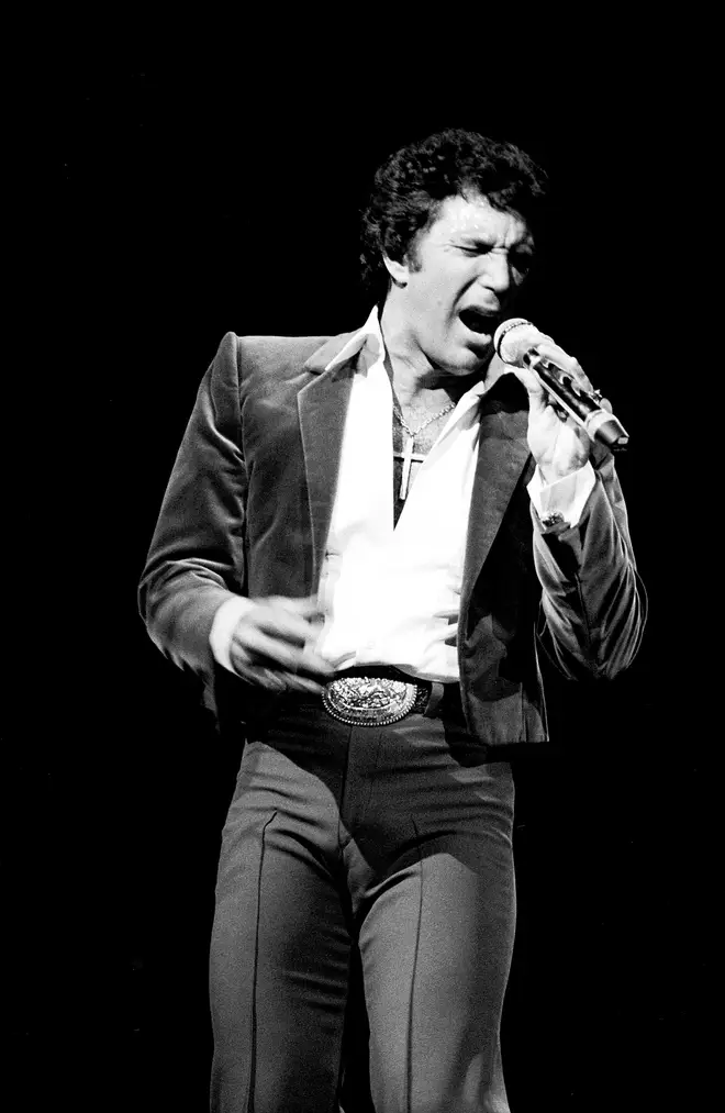 Tom Jones performing in Indiana, September 1983