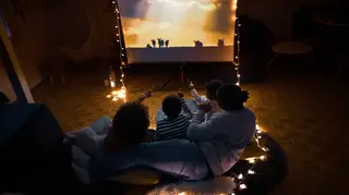 Set the scene at home for your own cinema or concert experience