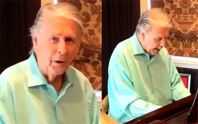 Beach Boys star Brian Wilson performs 'God Only Knows' while in lockdown