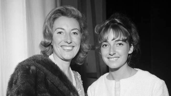 Dame Vera Lynn and daughter Virginia in 1964