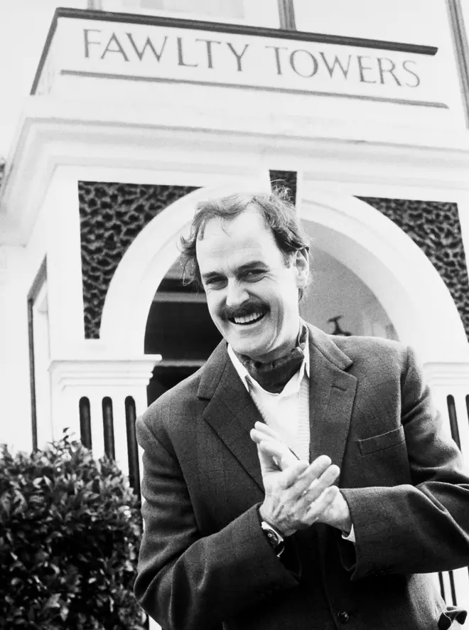 John Cleese as Basil Fawlty in Fawlty Towers