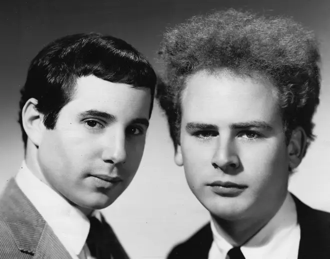 Simon & Garfunkel pictured in 1965