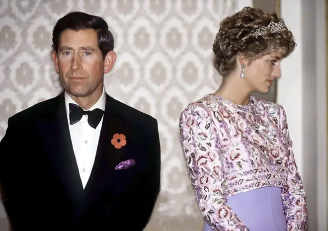 Prince Charles and Diana together