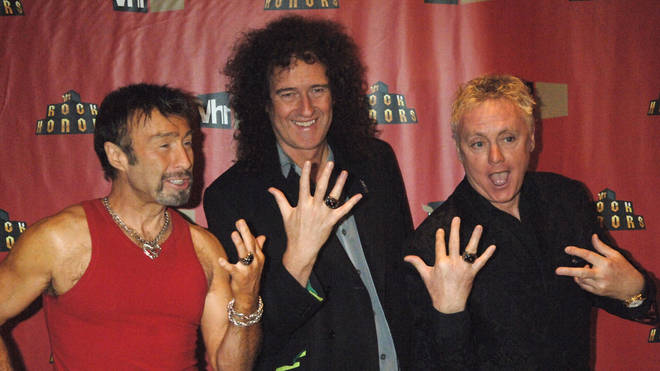 Paul Rodgers, Brian May and Roger Taylor