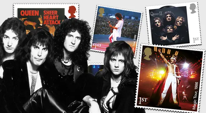 Rock band Queen will appear on Royal Mail stamps to honour their 50th anniversary