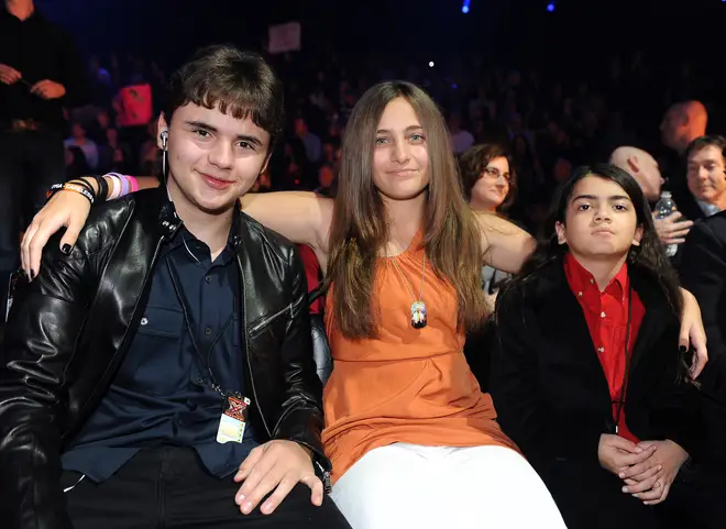 Michael Jackson&squot;s children Prince Jackson, Paris Jackson and Blanket Jackson in the audience at FOX&squot;s "The X Factor" Top 7 Live Performance Show on November 30, 2011 in West Hollywood, California