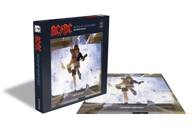 AC/DC are releasing jigsaw puzzles of their album artwork