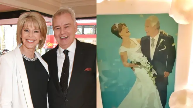 Eamonn and Ruth celebrated their 10th wedding anniversary