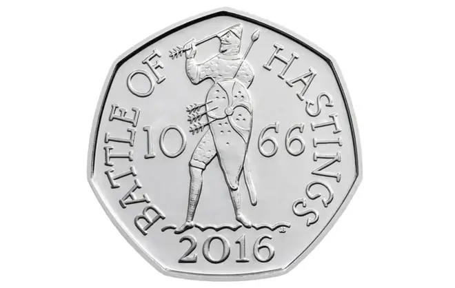 The Battle of Hastings 50p coin sold for £63,000 on eBay