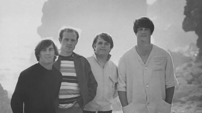 Dennis Wilson, Mike Love, Carl Wilson and Brian Wilson