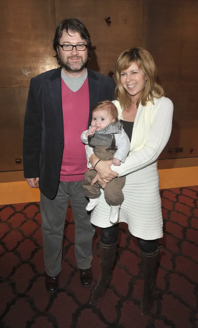 Kate Garraway, husband Derek Draper and son Billy, pictured in 2010