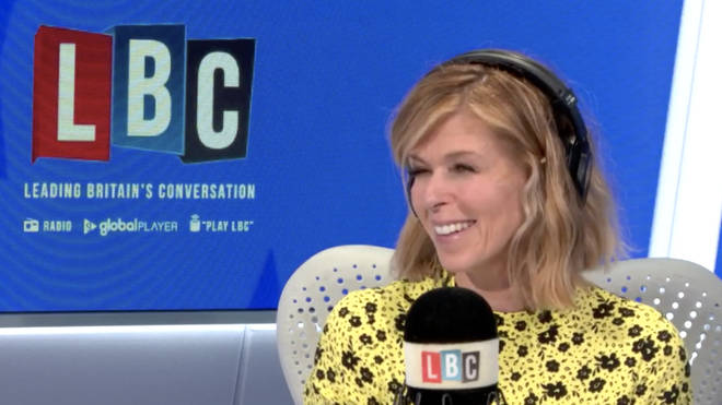 Kate Garraway shared positive thoughts as her family continues to cope with Derek's health battle
