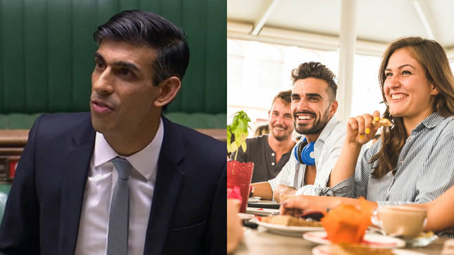 Rishi Sunak announced new vouchers for eating out in August