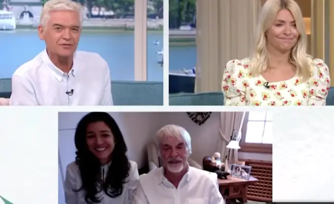 Holly Willoughby was very unhappy with Bernie Ecclestone's comments