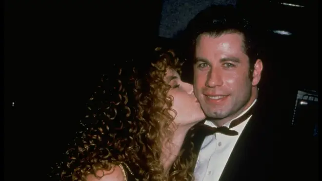 John Travolta and Kelly Preston