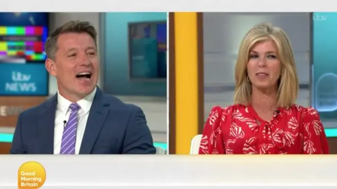 Kate Garraway and Ben Shephard laughed as they told the audience all the things that had gone wrong this morning