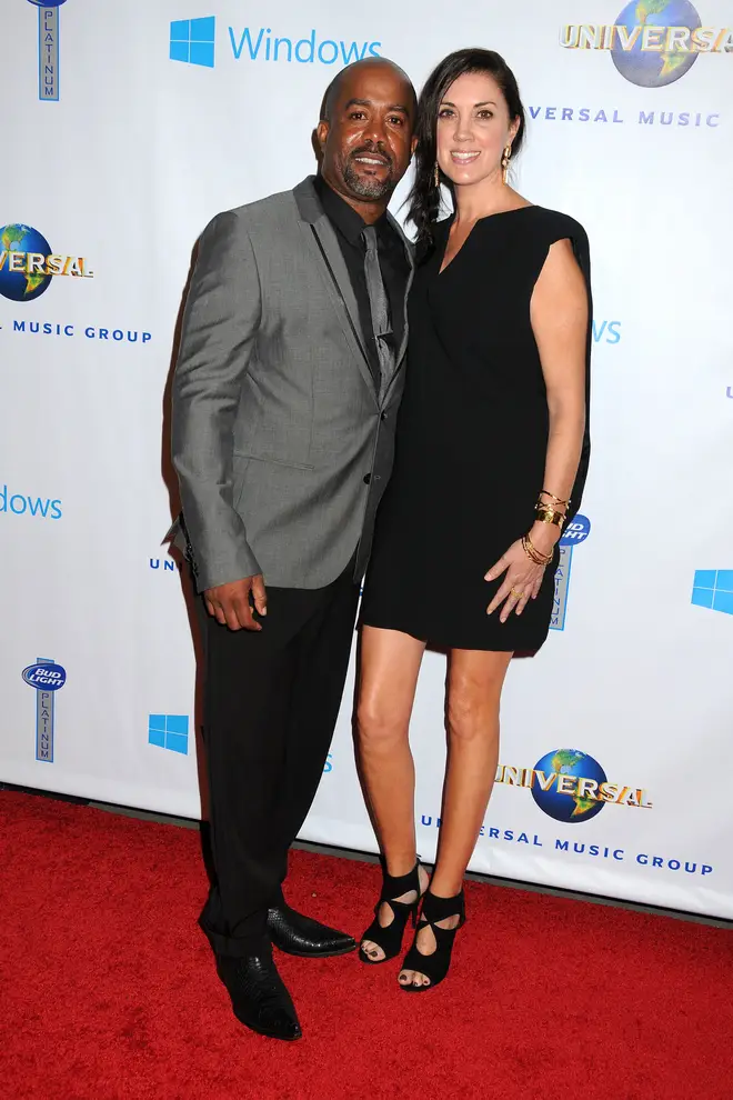 Darius Rucker with wife Beth