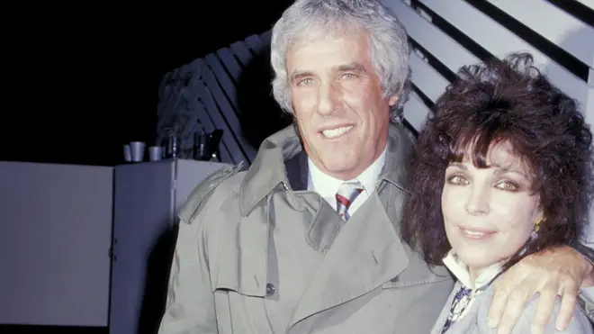 Burt Bacharach and Carole Bayer Sager in 1987