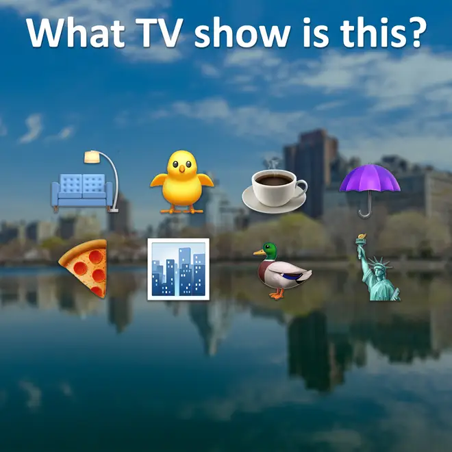 TV shows as emojis