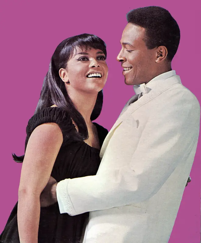 Marvin Gaye and Tammi Terrell sang together on many hits